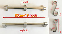 Load image into Gallery viewer, 2018 new SUS304 Stainless Steel kitchen rack, Kitchen Shelf hook ,DIY  30cm-120cm