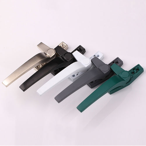Multi colors  Window Handles left/Right Hand Zinc Alloy  Sliding Casement Window Door Handles accessories